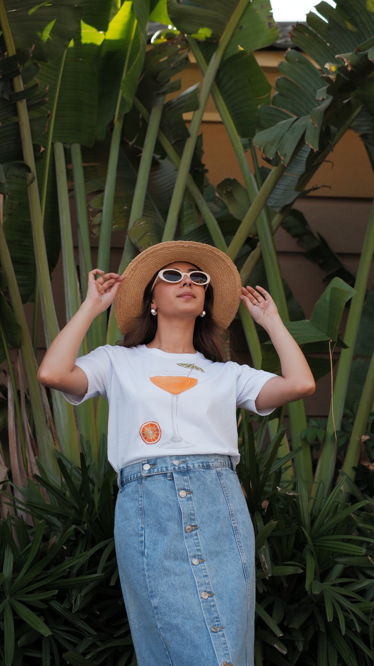 MIMOSA HANDPAINTED TSHIRT