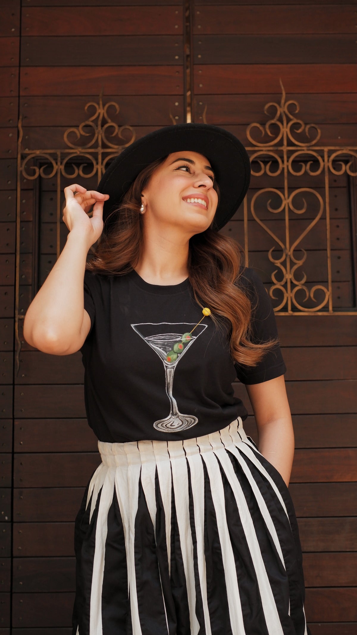 MARTINI HANDPAINTED TSHIRT