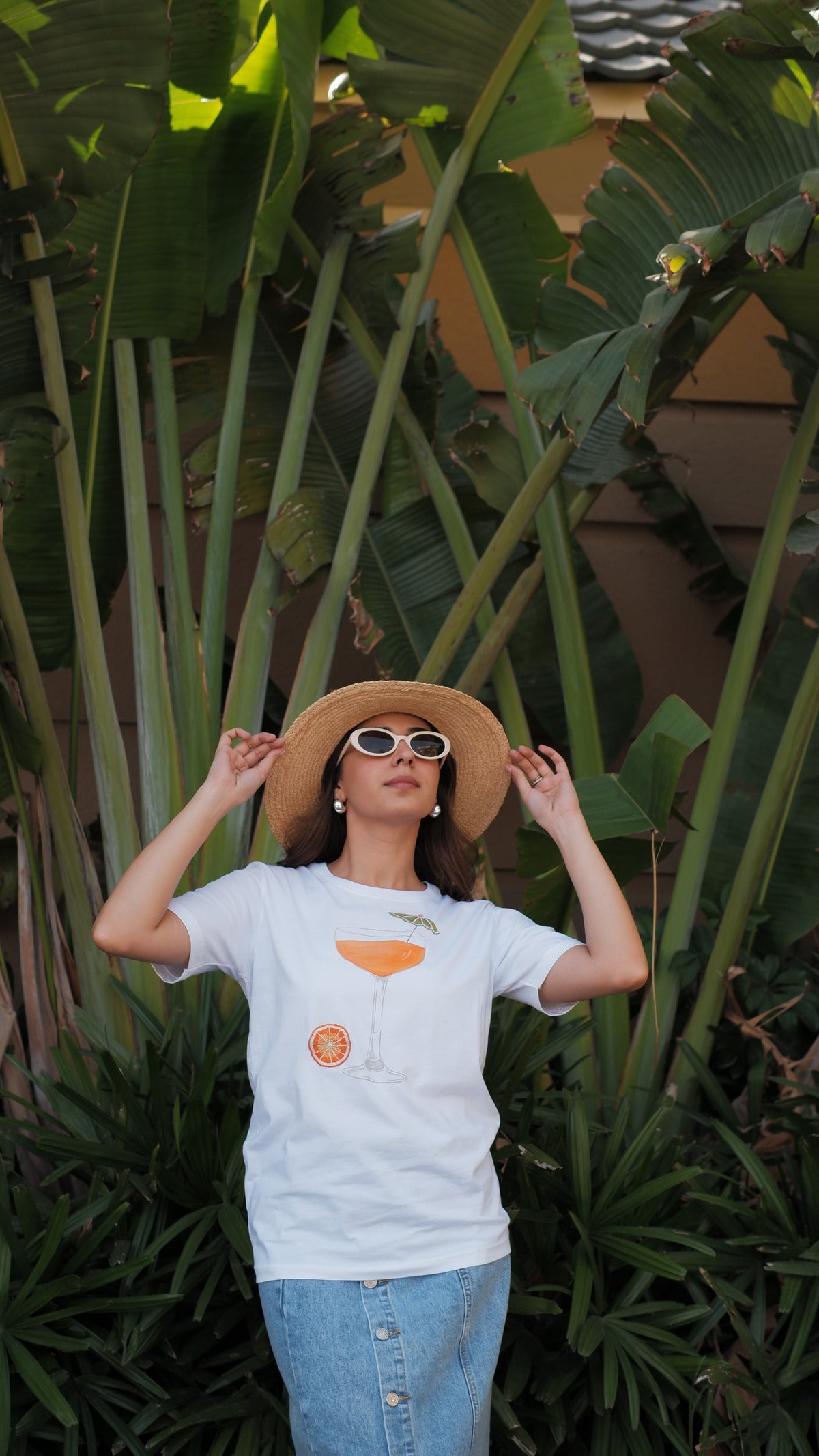 MIMOSA HANDPAINTED TSHIRT