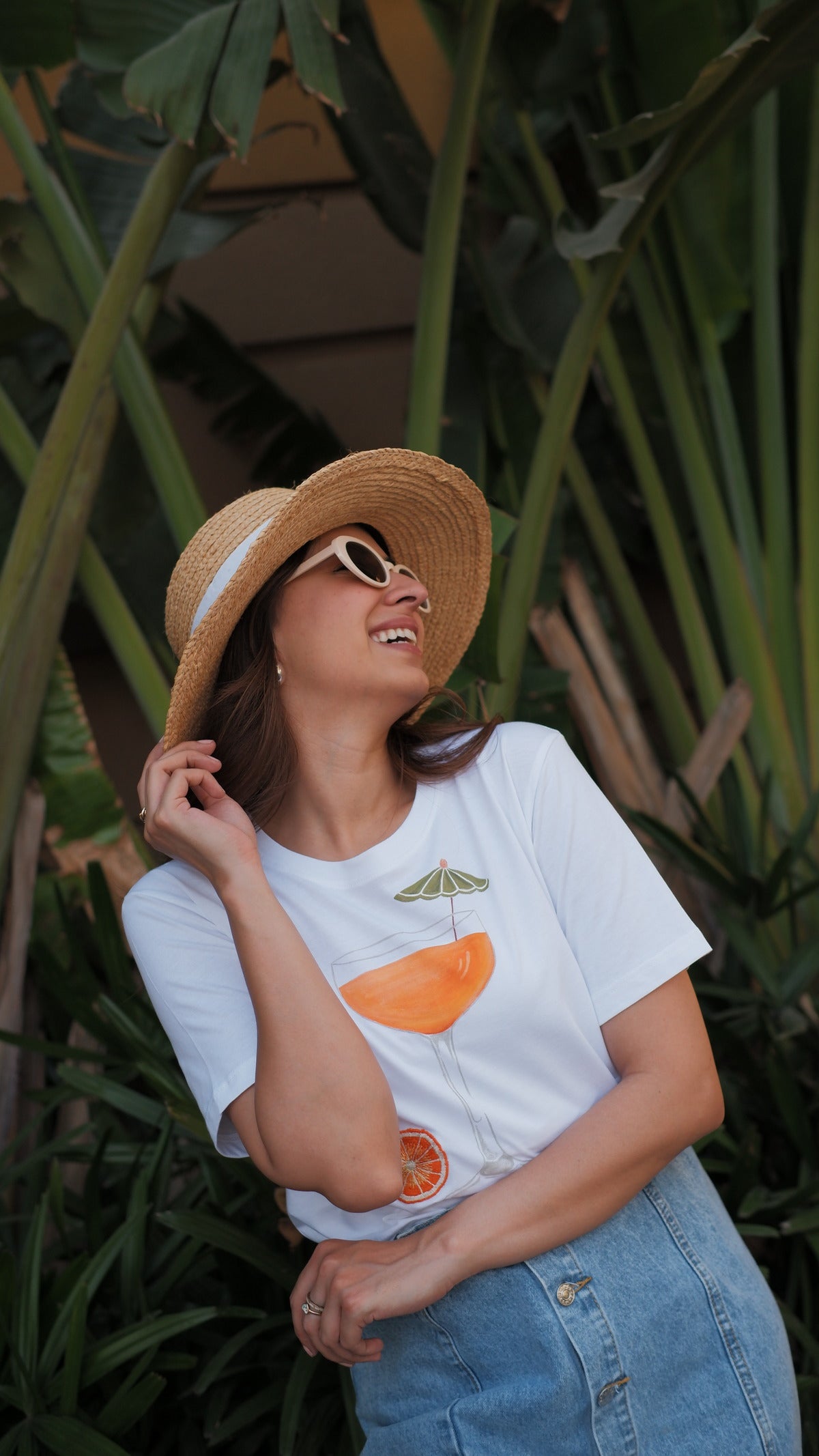 MIMOSA HANDPAINTED TSHIRT