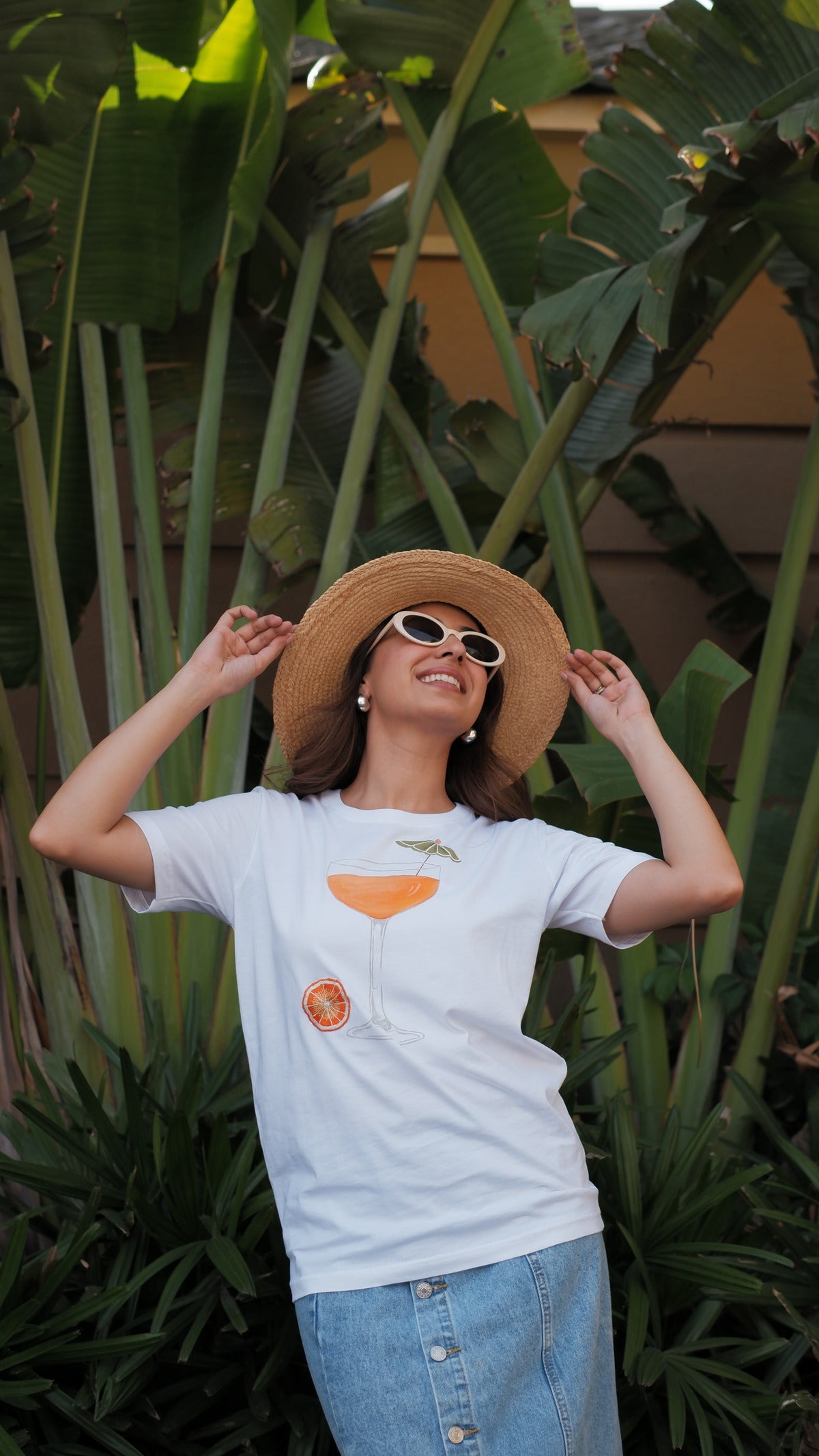 MIMOSA HANDPAINTED TSHIRT