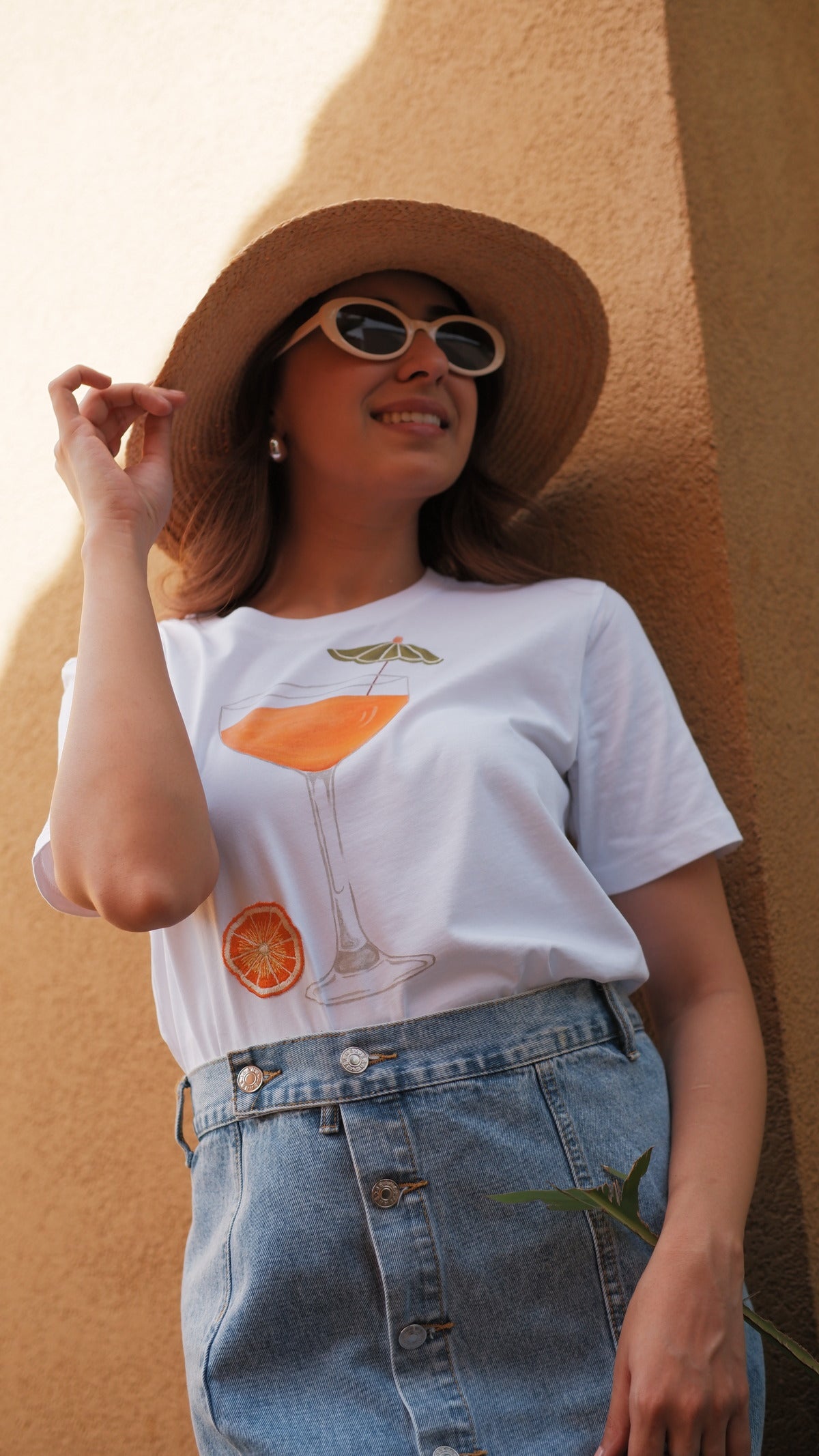 MIMOSA HANDPAINTED TSHIRT