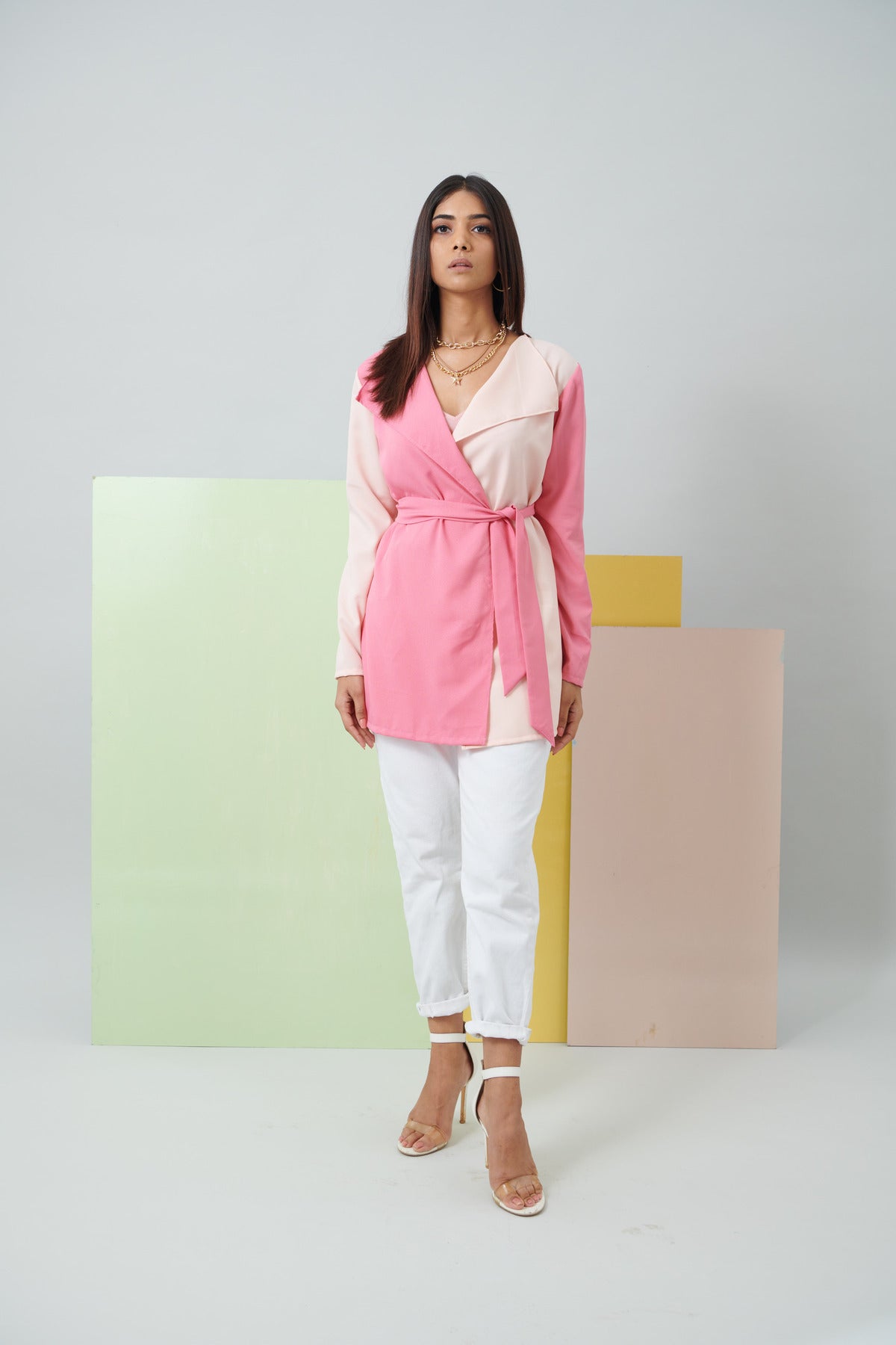 CANDY FLOSS TIE UP JACKET (CB002)