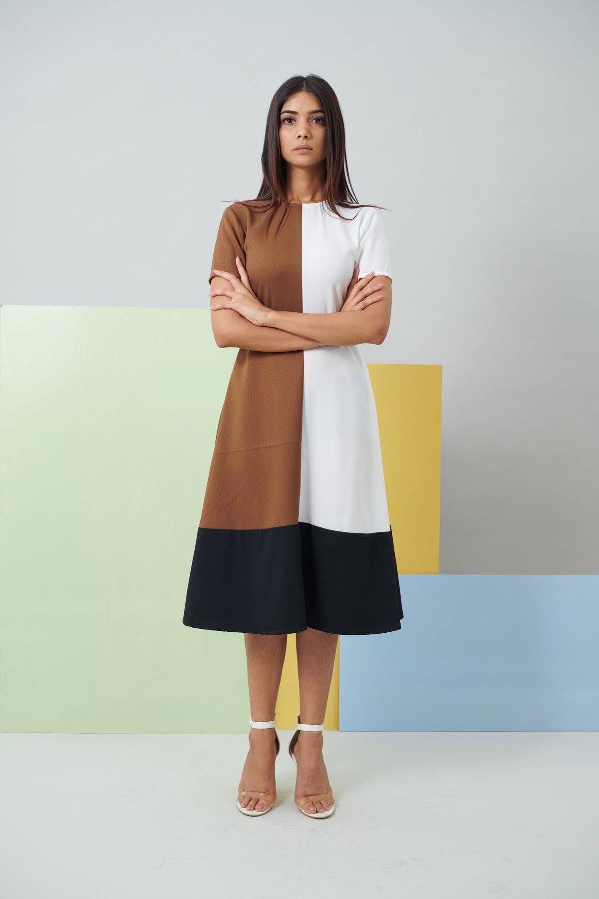 SOLID COLOUR DRESS (CB005)