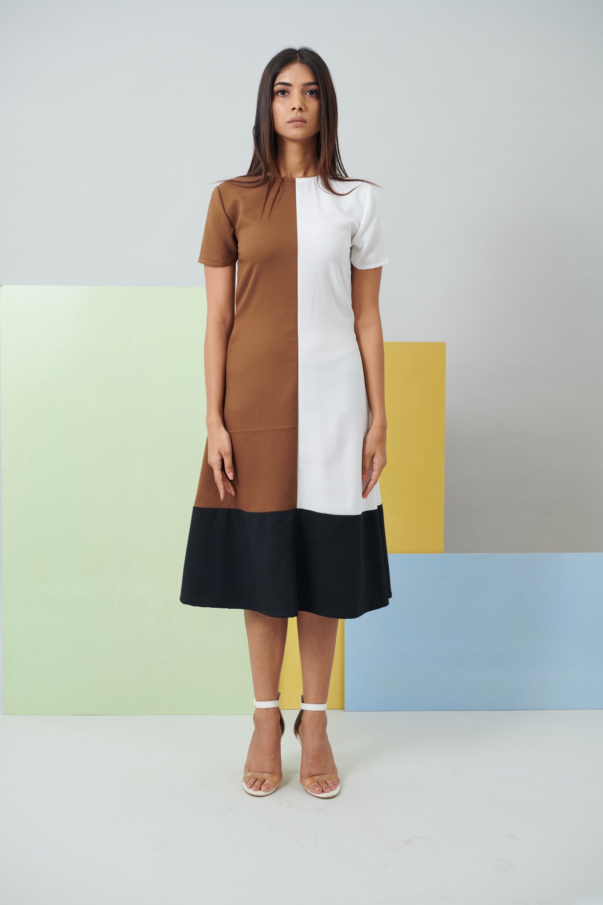 SOLID COLOUR DRESS (CB005)