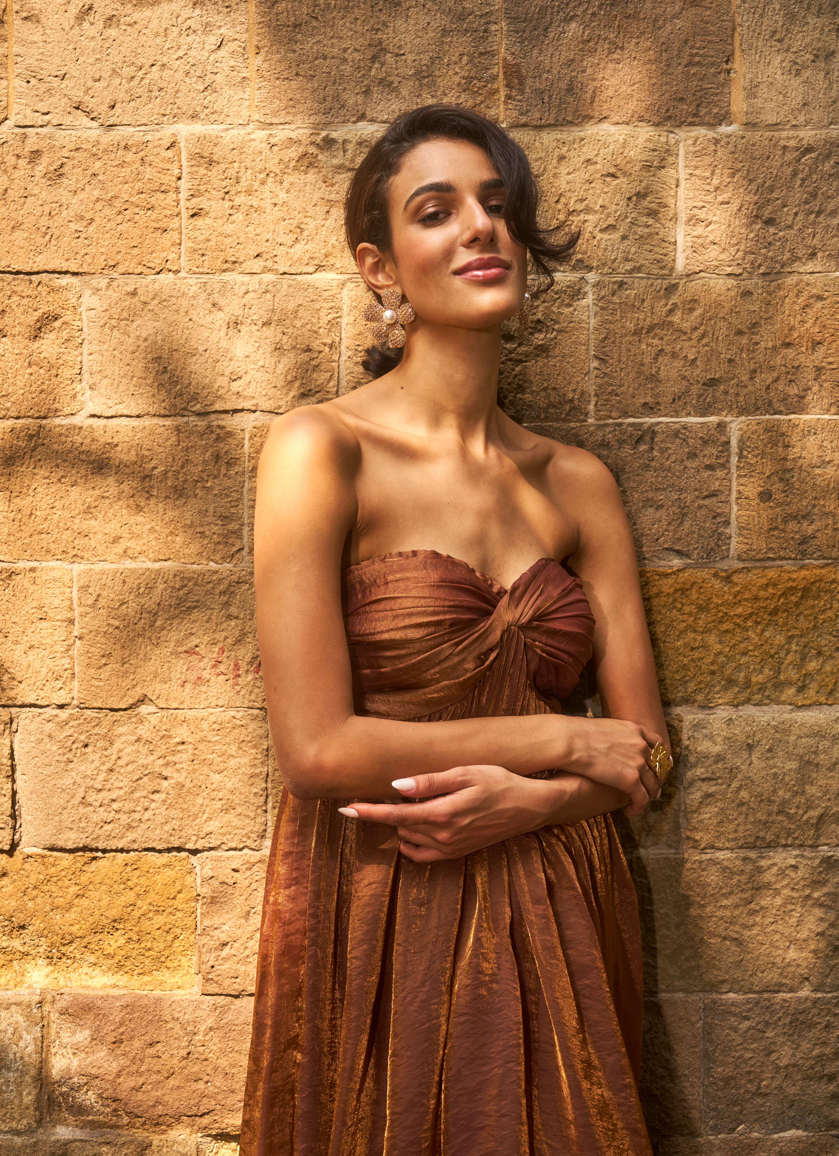 The Copper Muse Dress