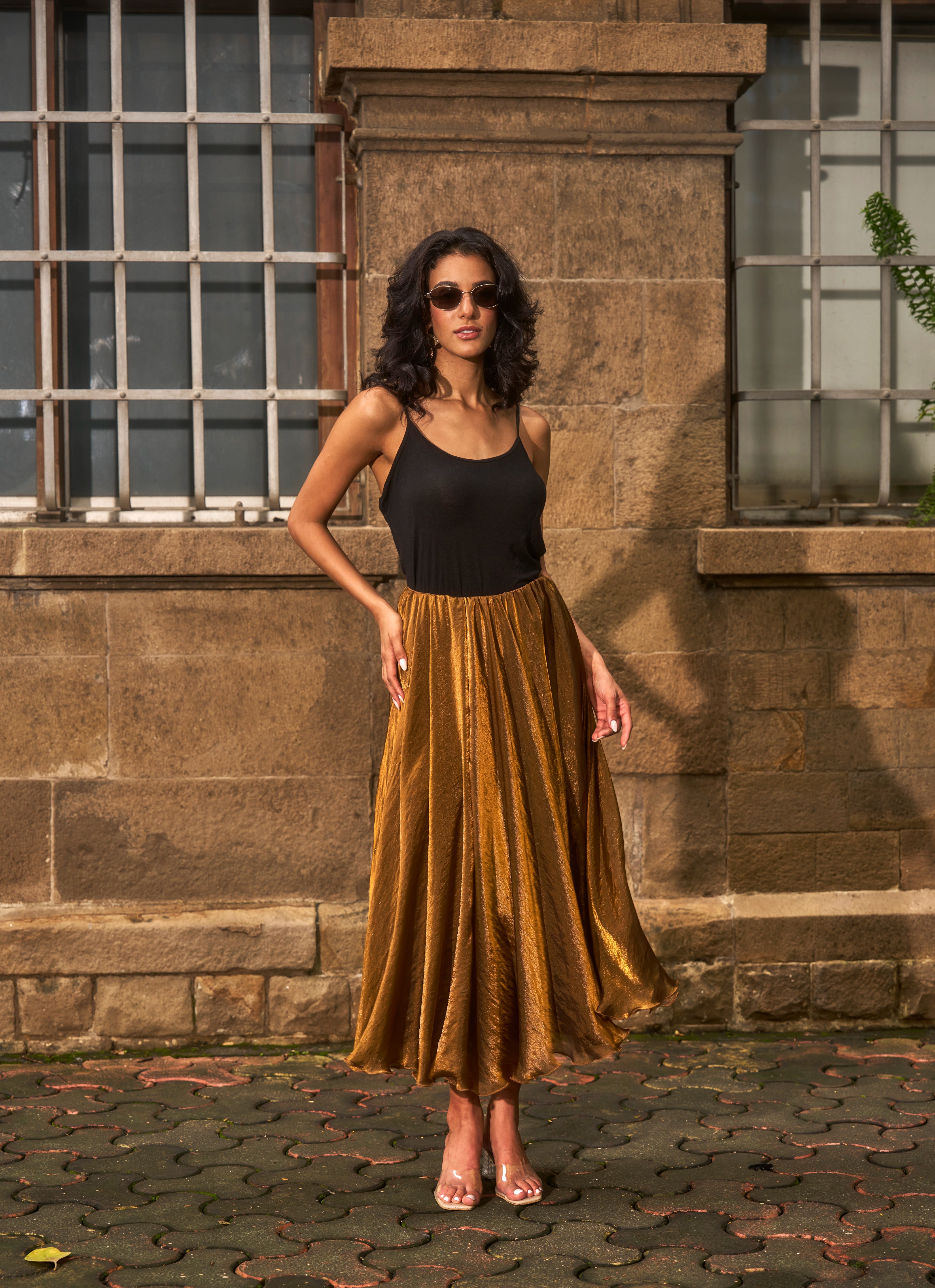 The Golden Glow Skirt