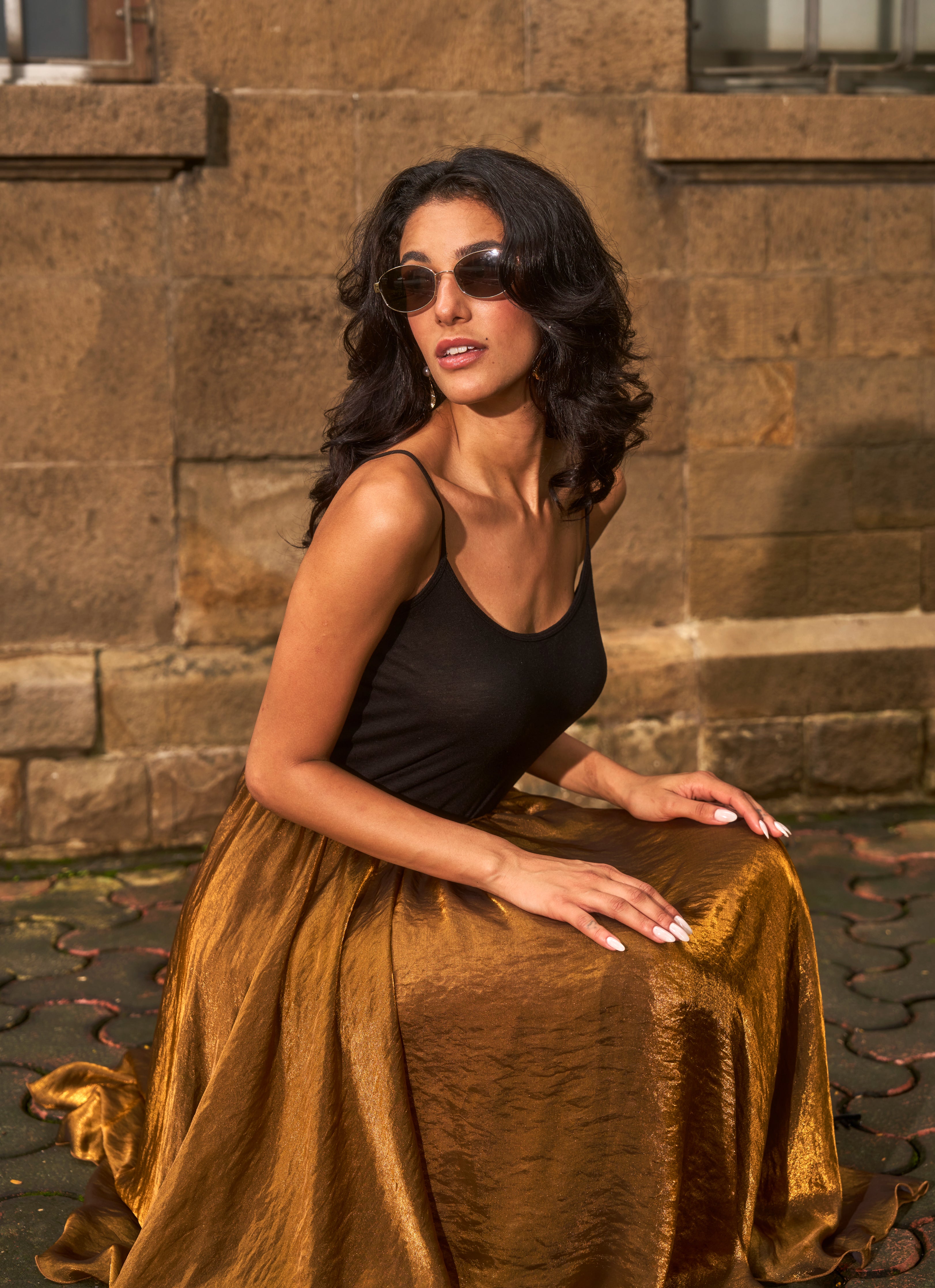 The Golden Glow Skirt