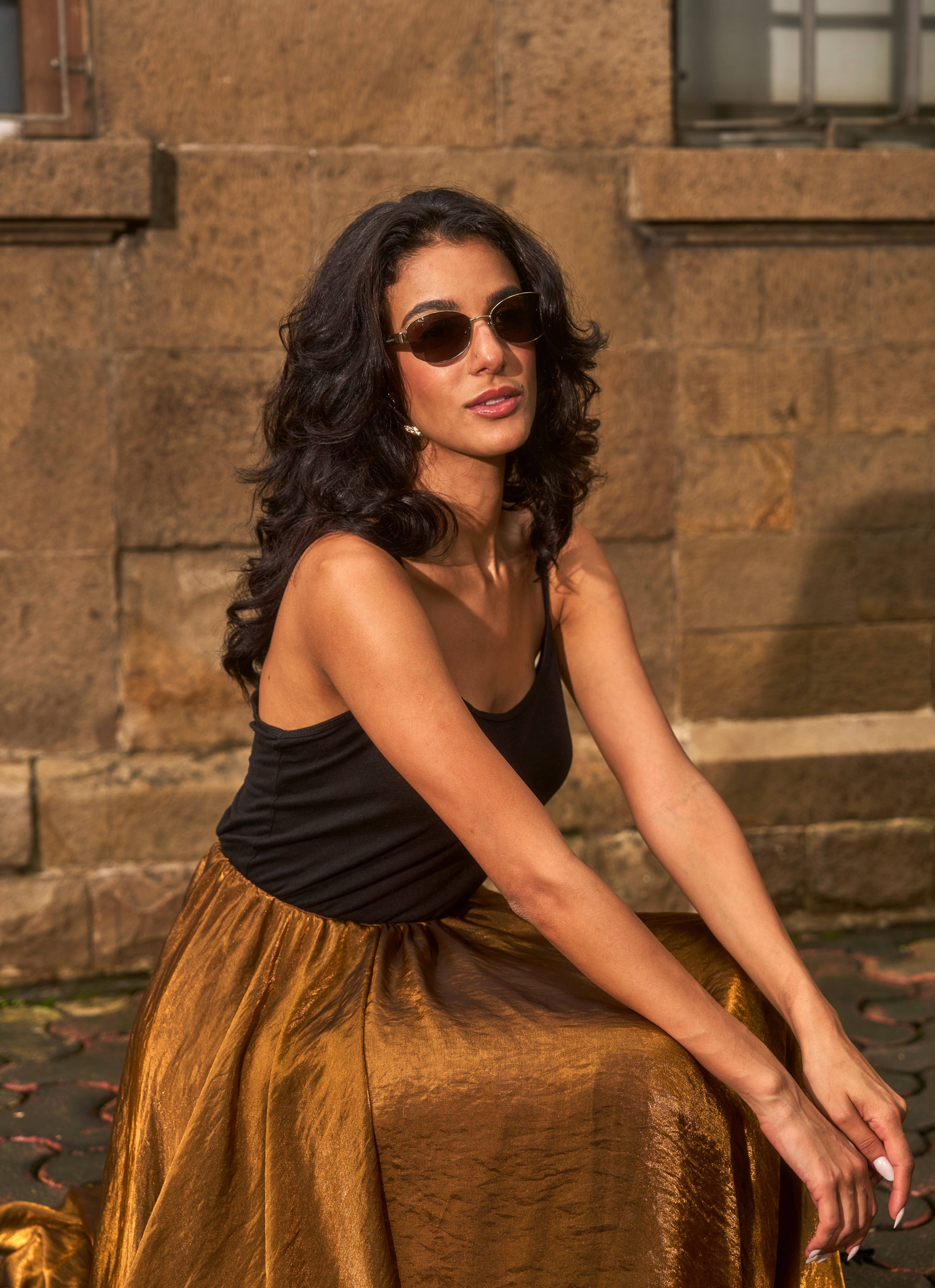 The Golden Glow Skirt