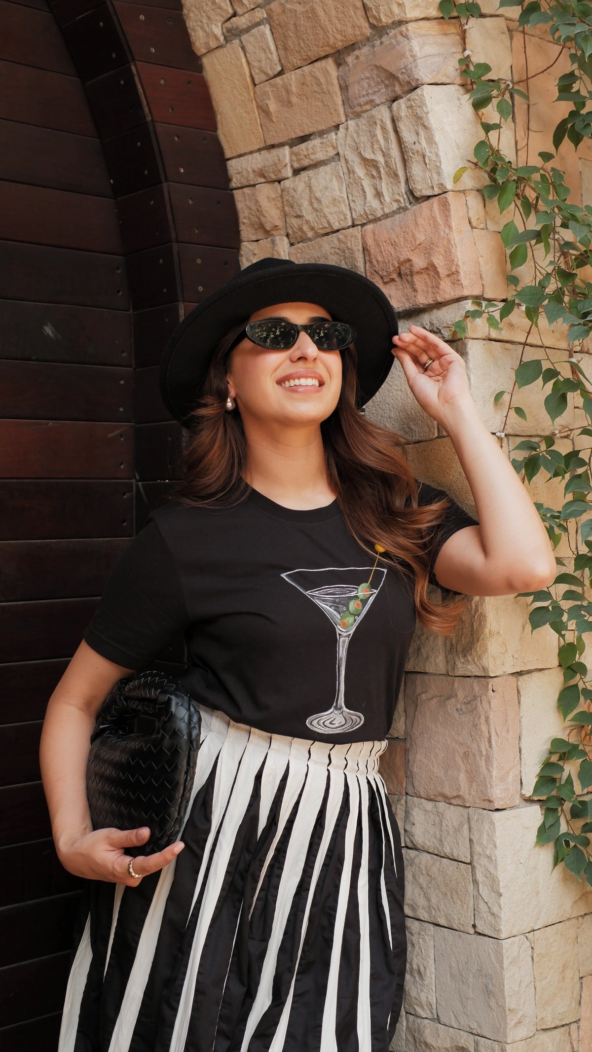 MARTINI HANDPAINTED TSHIRT