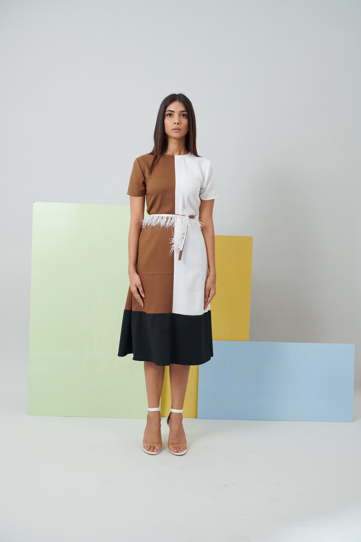 SOLID COLOUR DRESS (CB005)