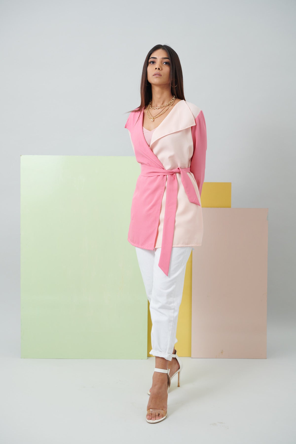 CANDY FLOSS TIE UP JACKET (CB002)