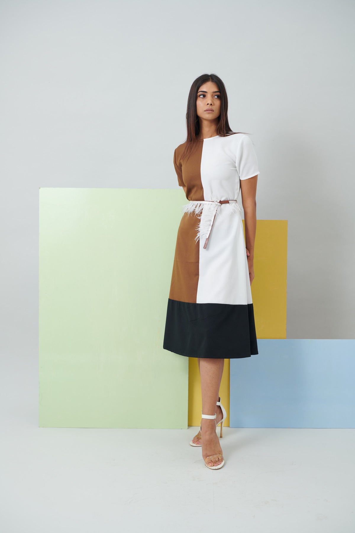 SOLID COLOUR DRESS (CB005)