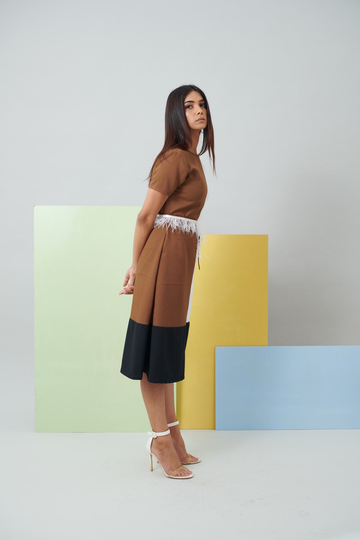 SOLID COLOUR DRESS (CB005)