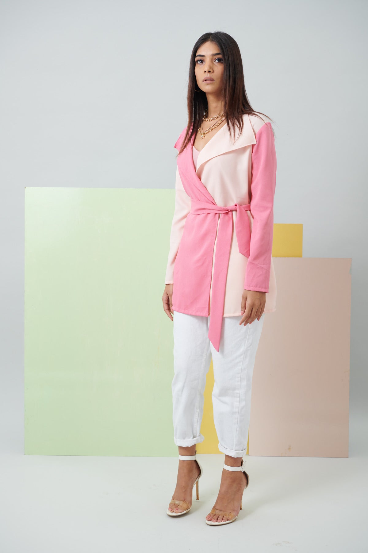 CANDY FLOSS TIE UP JACKET (CB002)