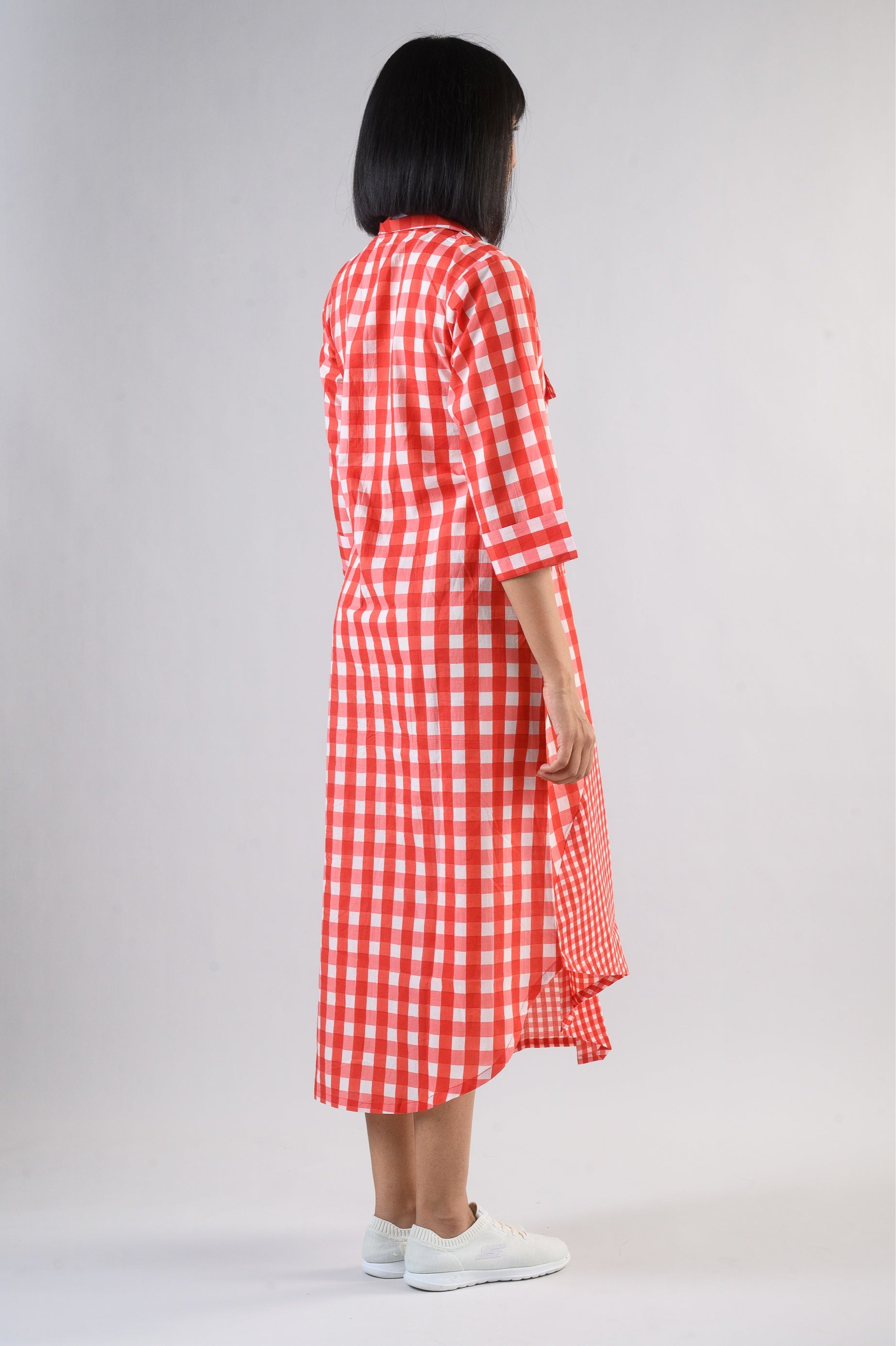 Gingham Drift Dress