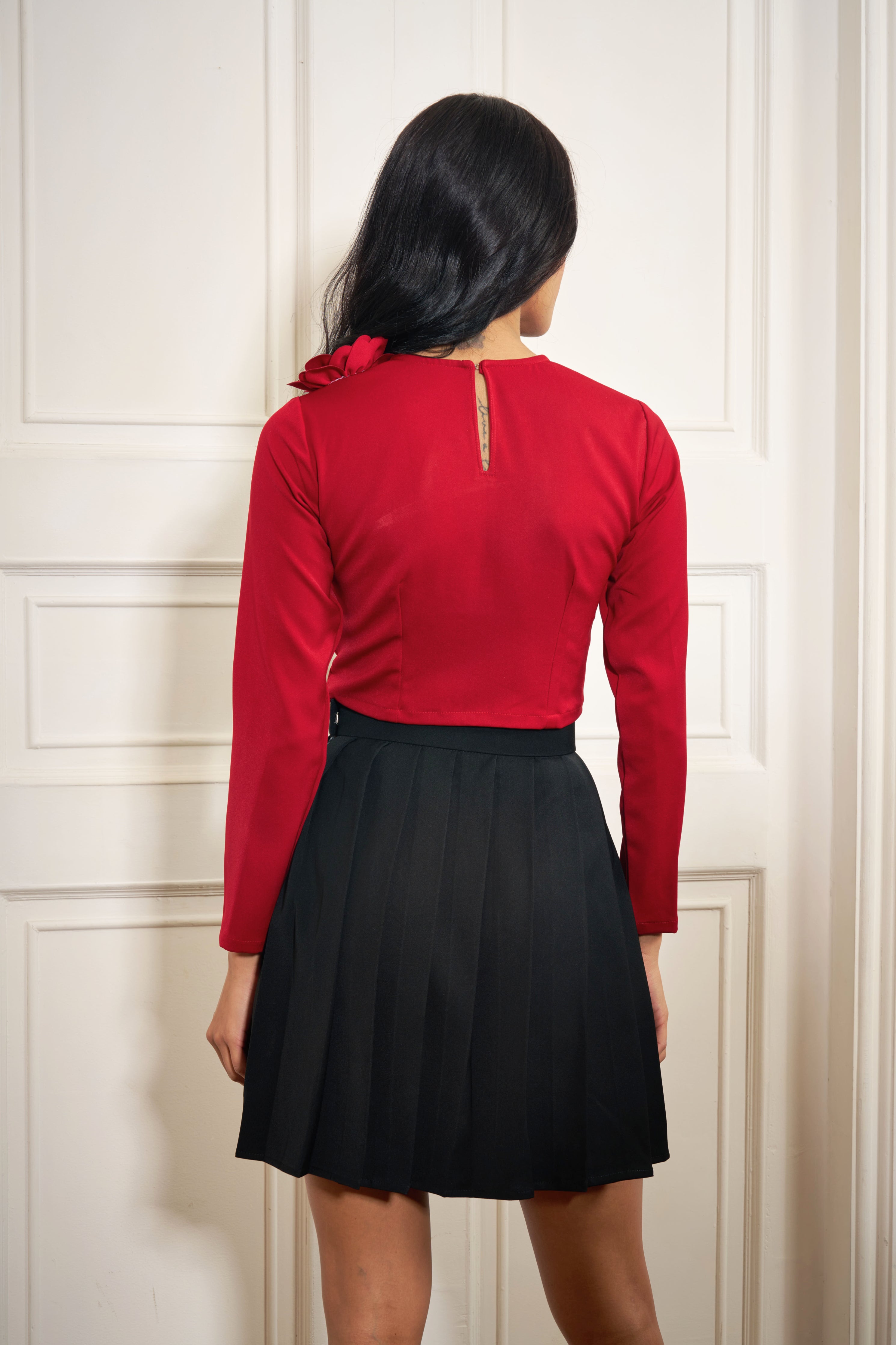 Red Róse Top