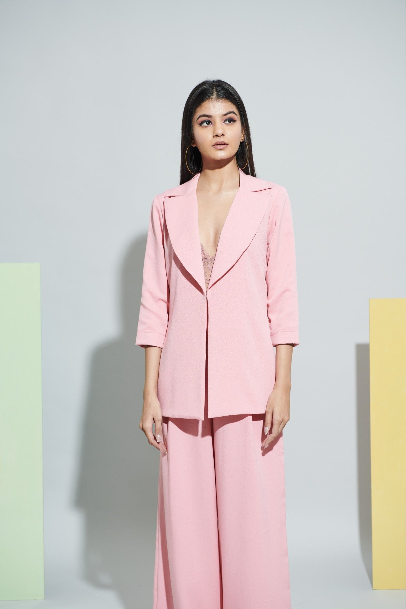 Candy Pink Power Blazer