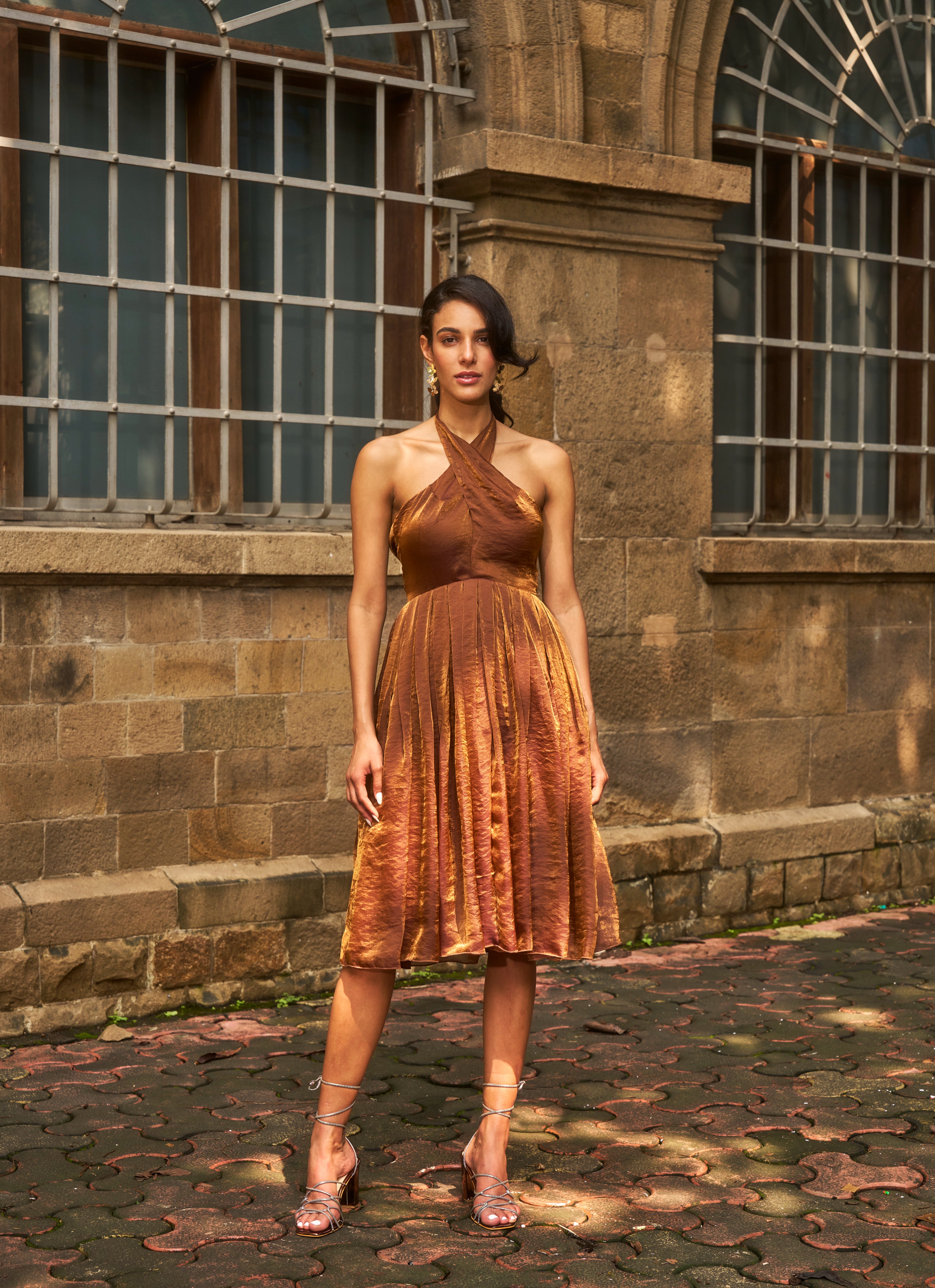 Aurora Halter Dress
