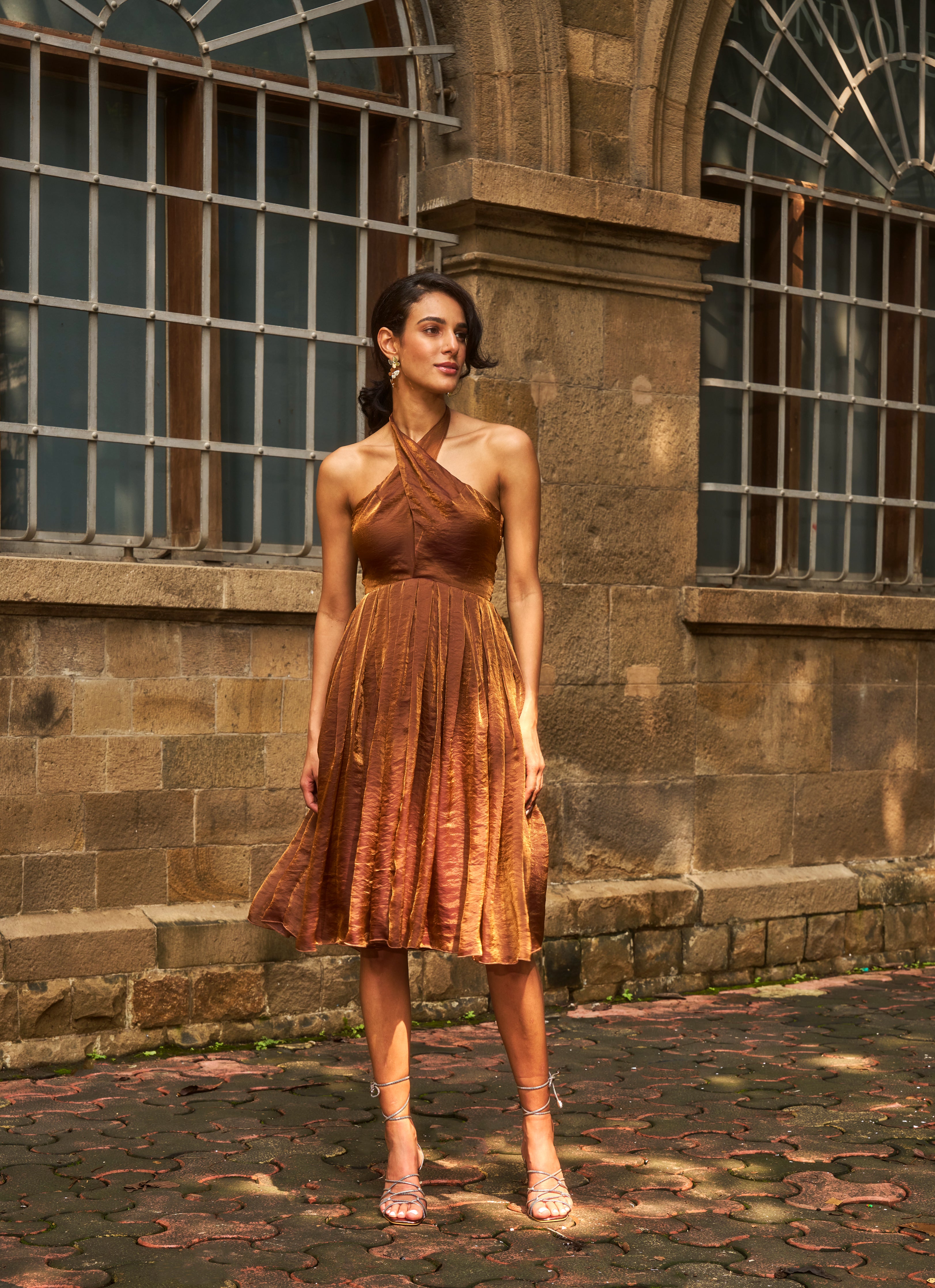 Aurora Halter Dress