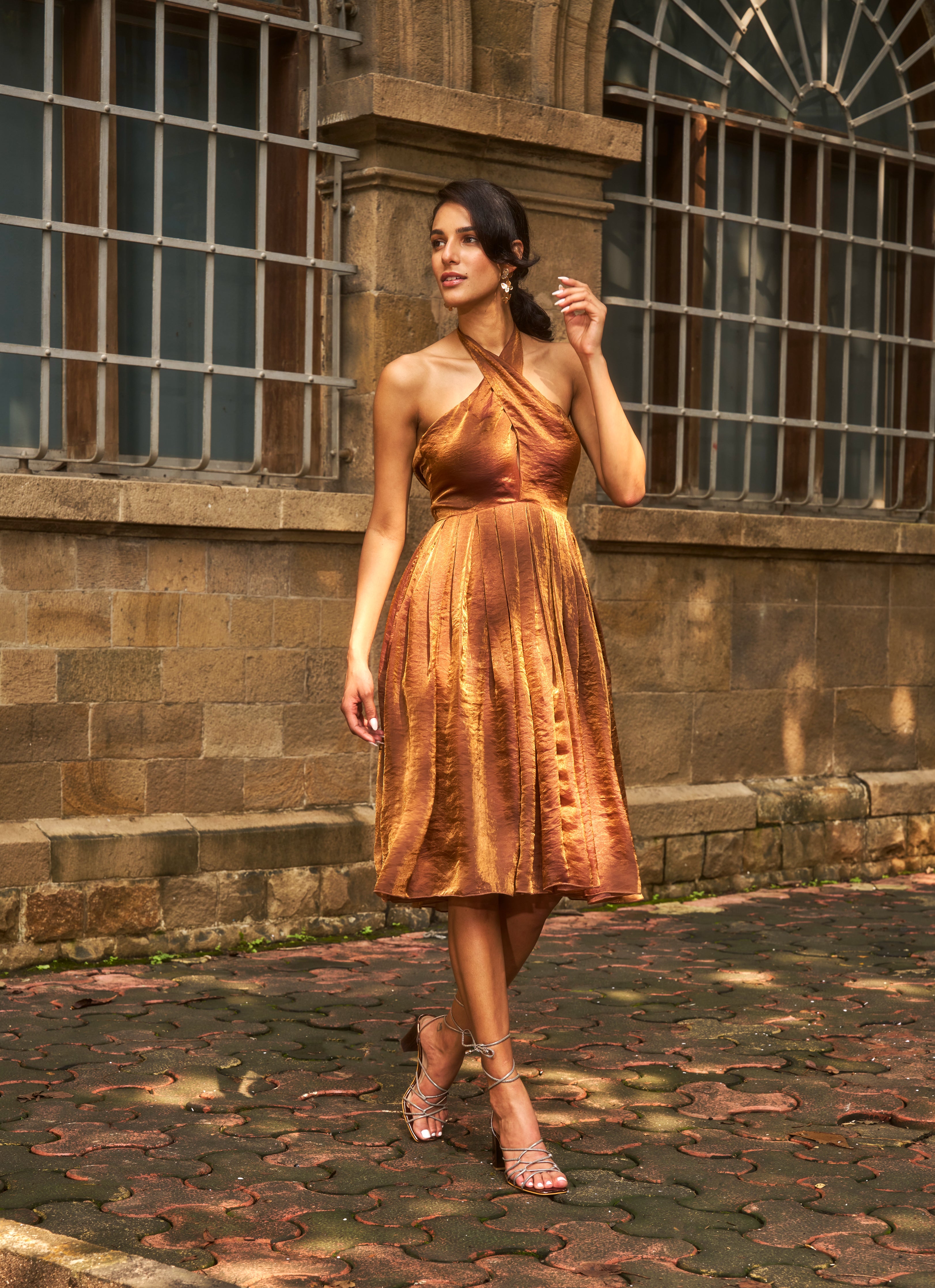Aurora Halter Dress