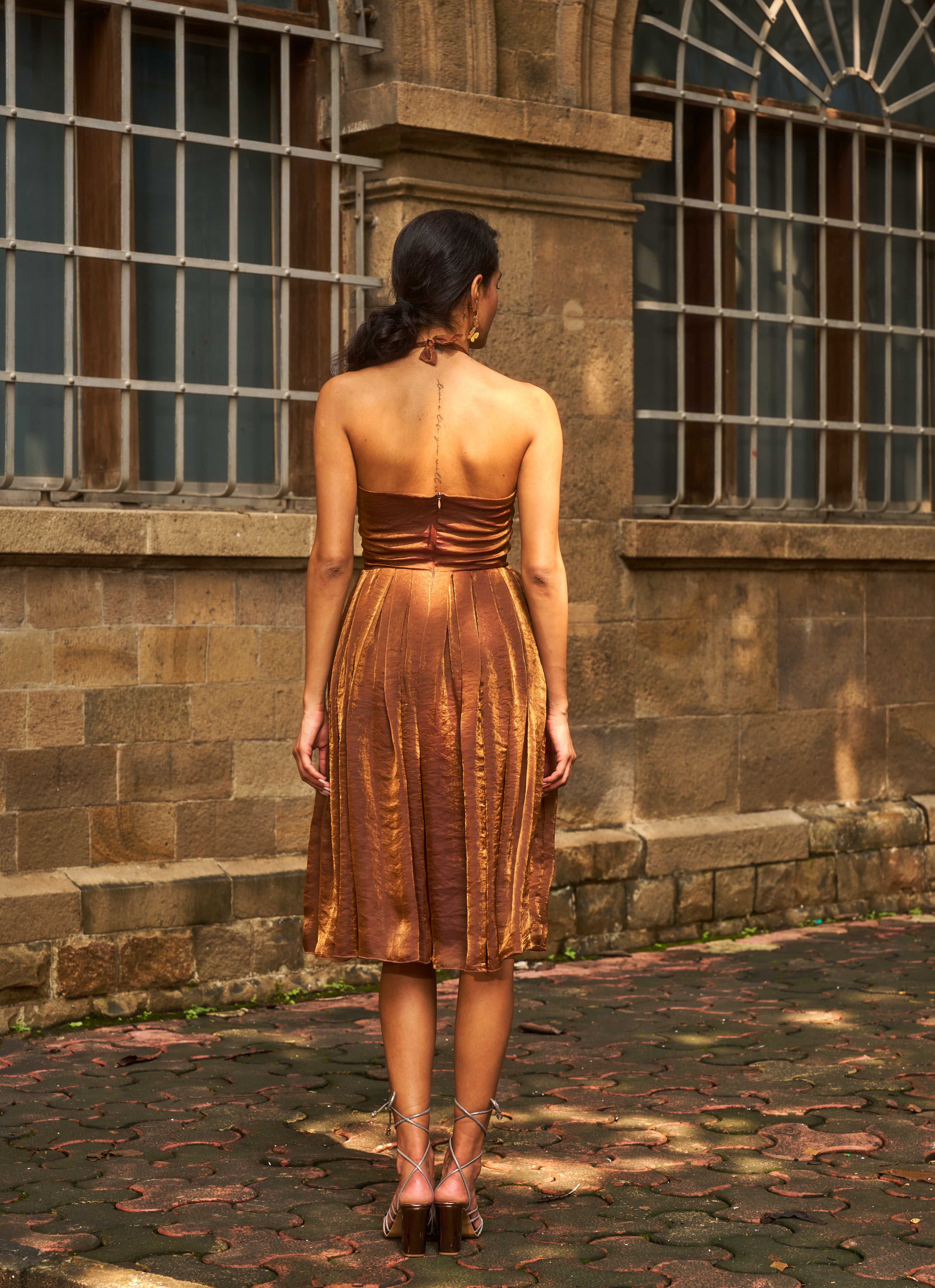 Aurora Halter Dress