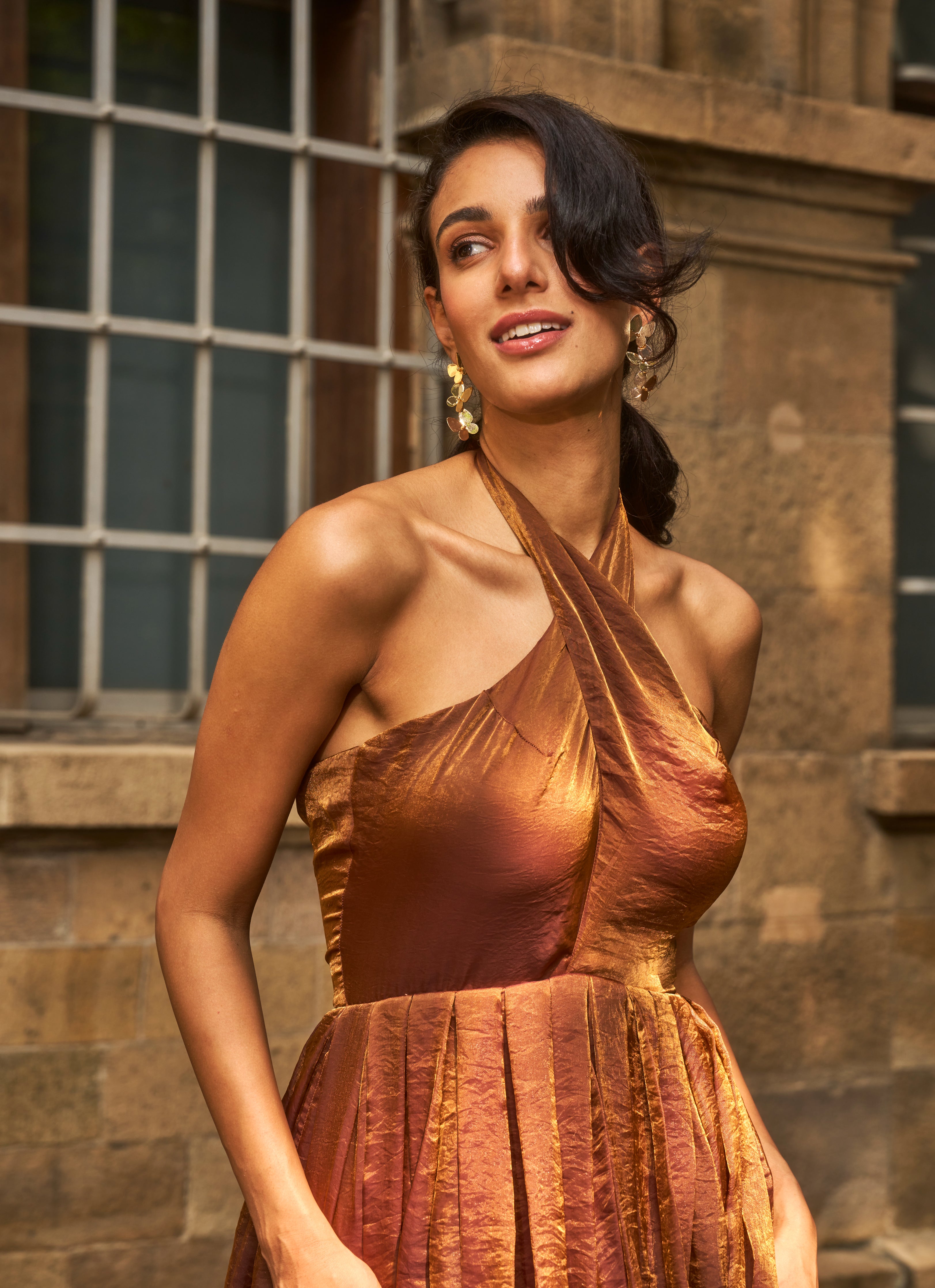 Aurora Halter Dress