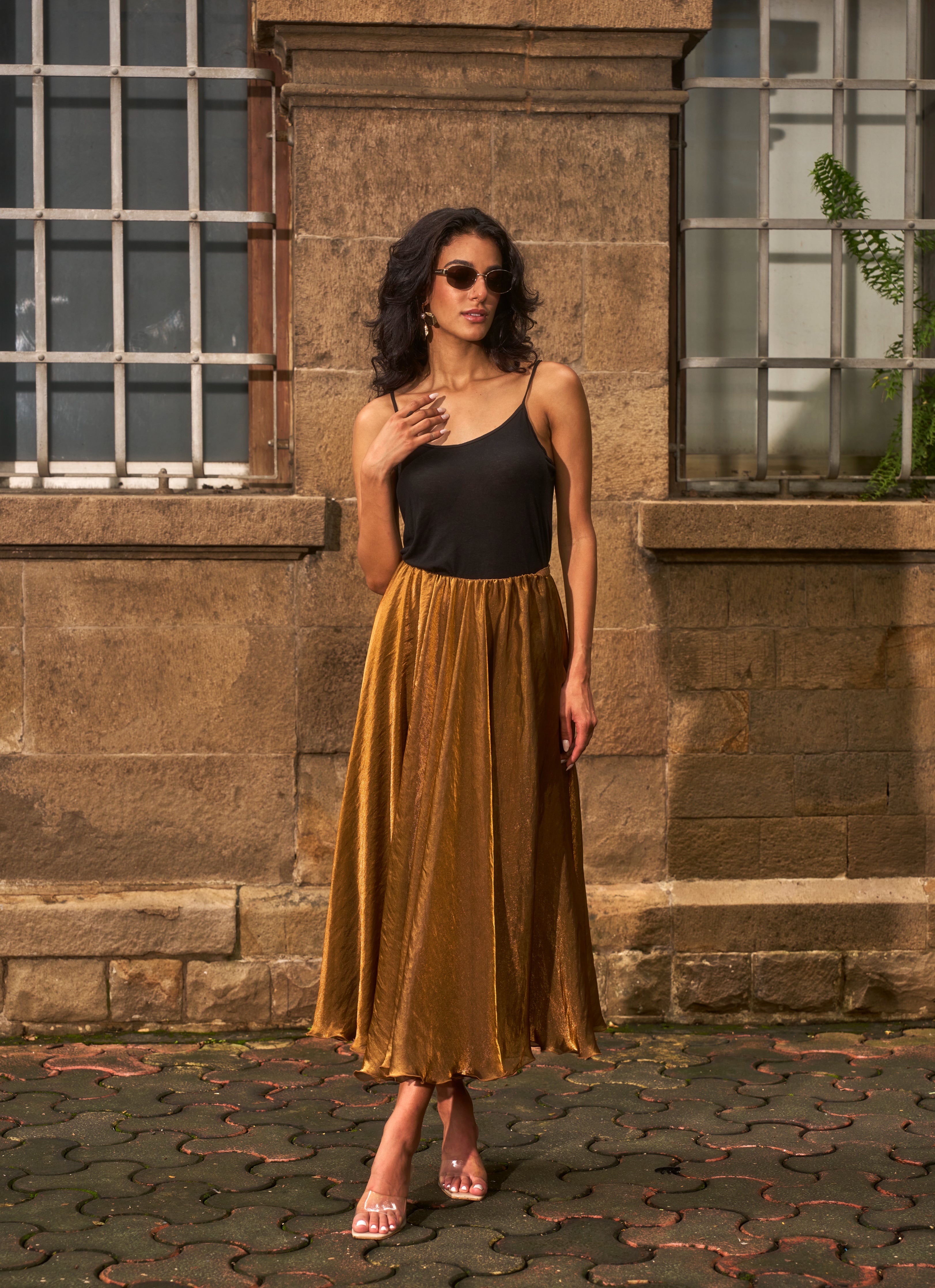 The Golden Glow Skirt