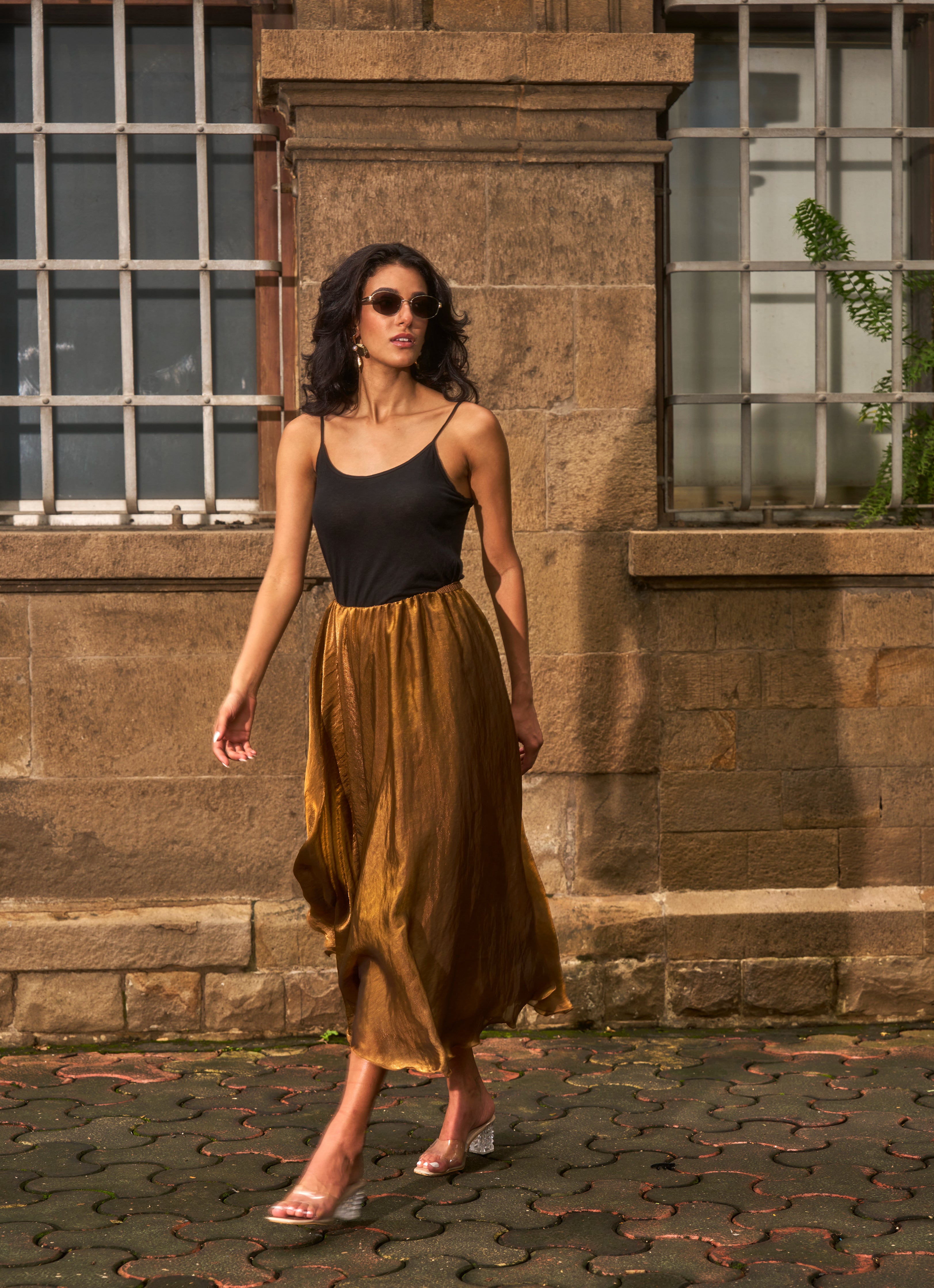 The Golden Glow Skirt
