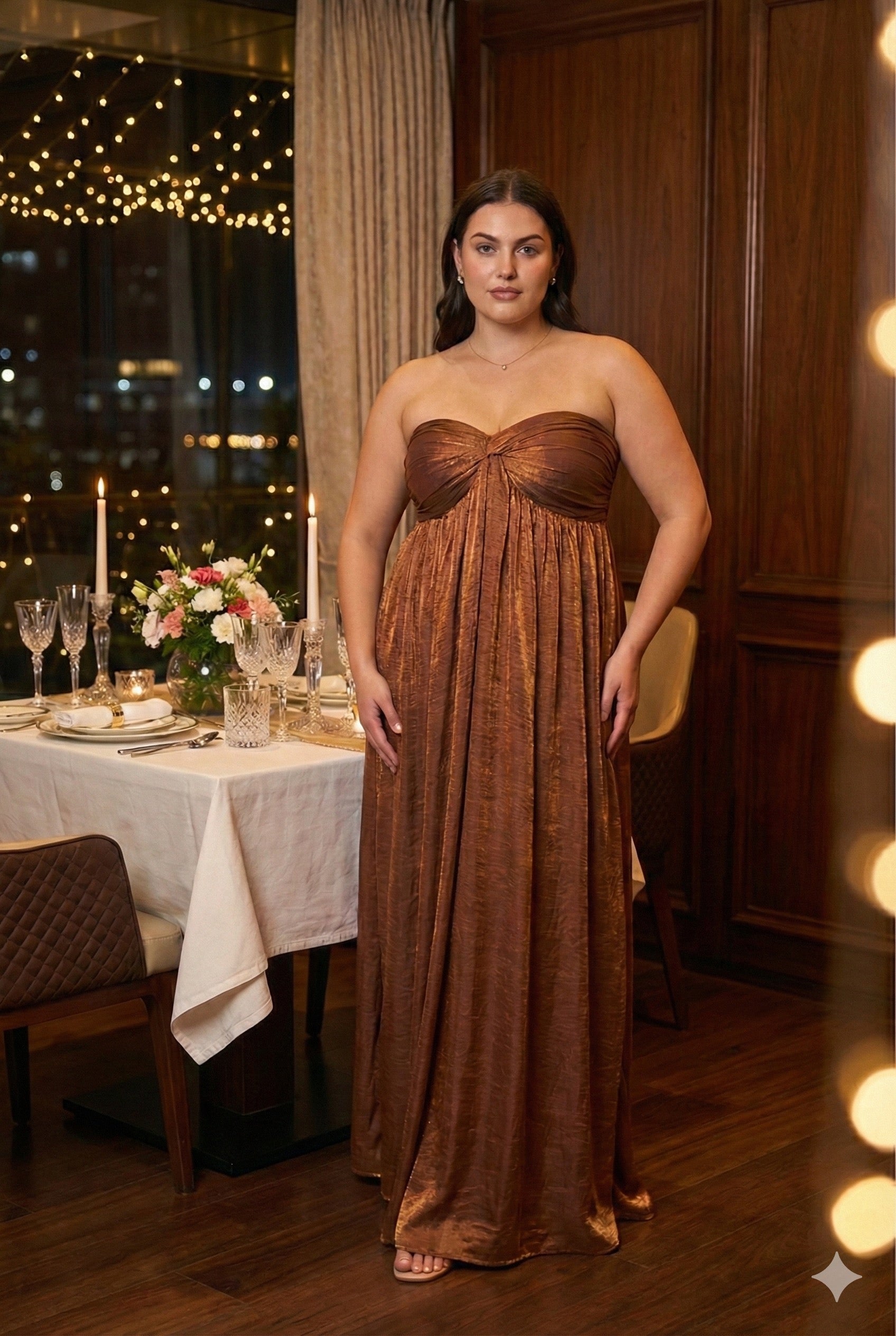The Copper Muse Dress