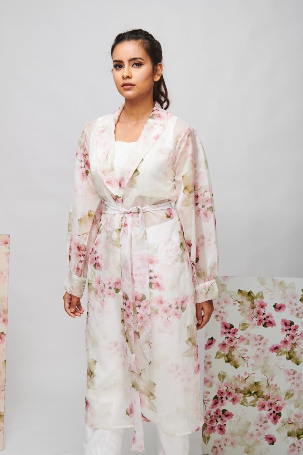 BLOSSOM SHEER TRENCH